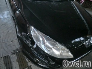 Битый автомобиль Peugeot 407