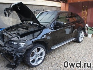 Битый автомобиль BMW X6