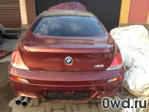 Битый автомобиль BMW M6