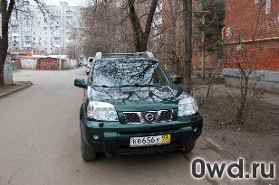 Битый автомобиль Nissan X-Trail