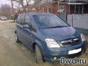 Битый автомобиль Opel Meriva